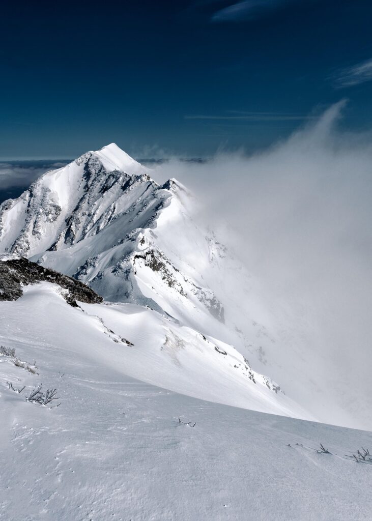 snow, mountains, peak, summit, mountainous, mountain landscape, snowy, nature, landscape, mountain, snow mountain, oyama, japan